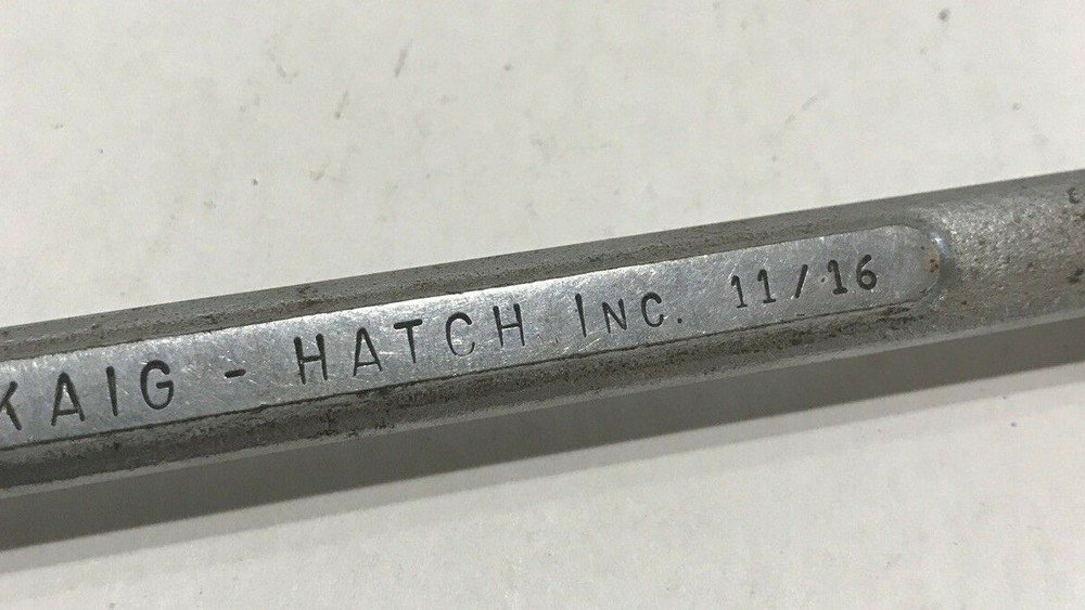 McKAIG-Hatch Combination Wrench 11/16"