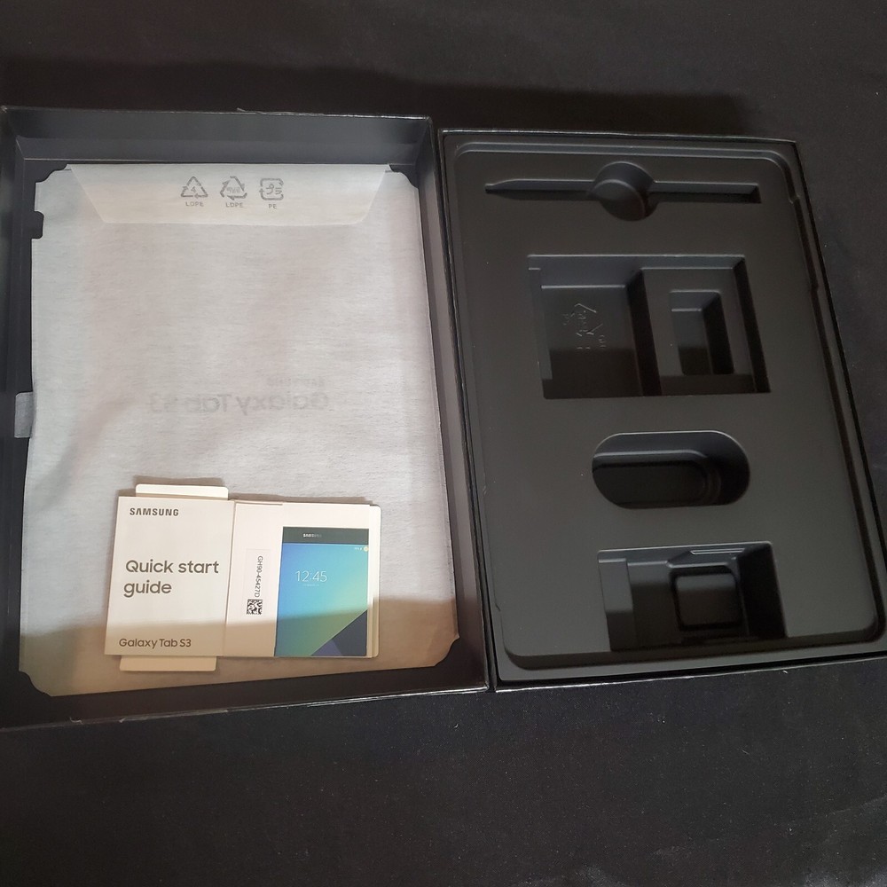 Samsung Galaxy Tab S3 BOX ONLY 128 GB Black