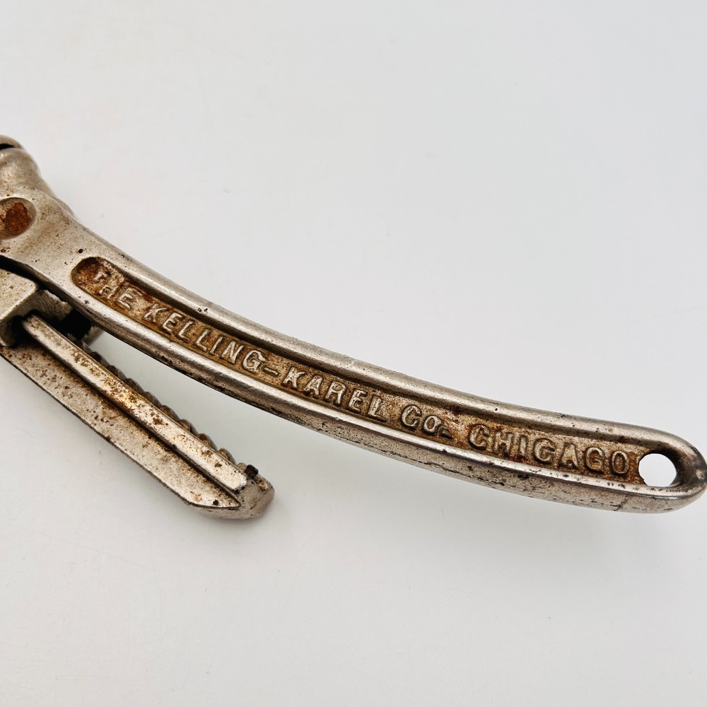 Squirrel Nut Cracker Nutcracker Kelling Karel Co Chicago Cast Iron 1913 Patent