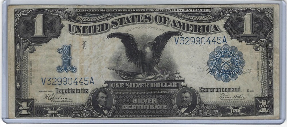 1899 $1 F=236 SILVER CERTIFICATE HIGH END NOTE SPEELMAN/WHITE