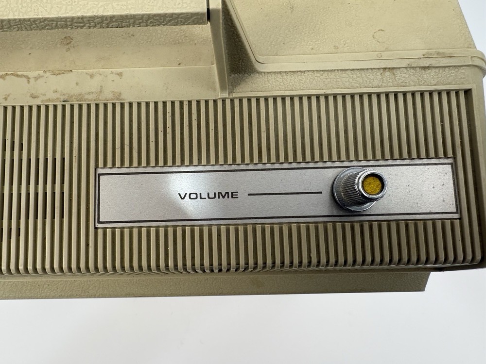 Vintage General Electric Portable Record Player, Solid State Automatic 4-Speed