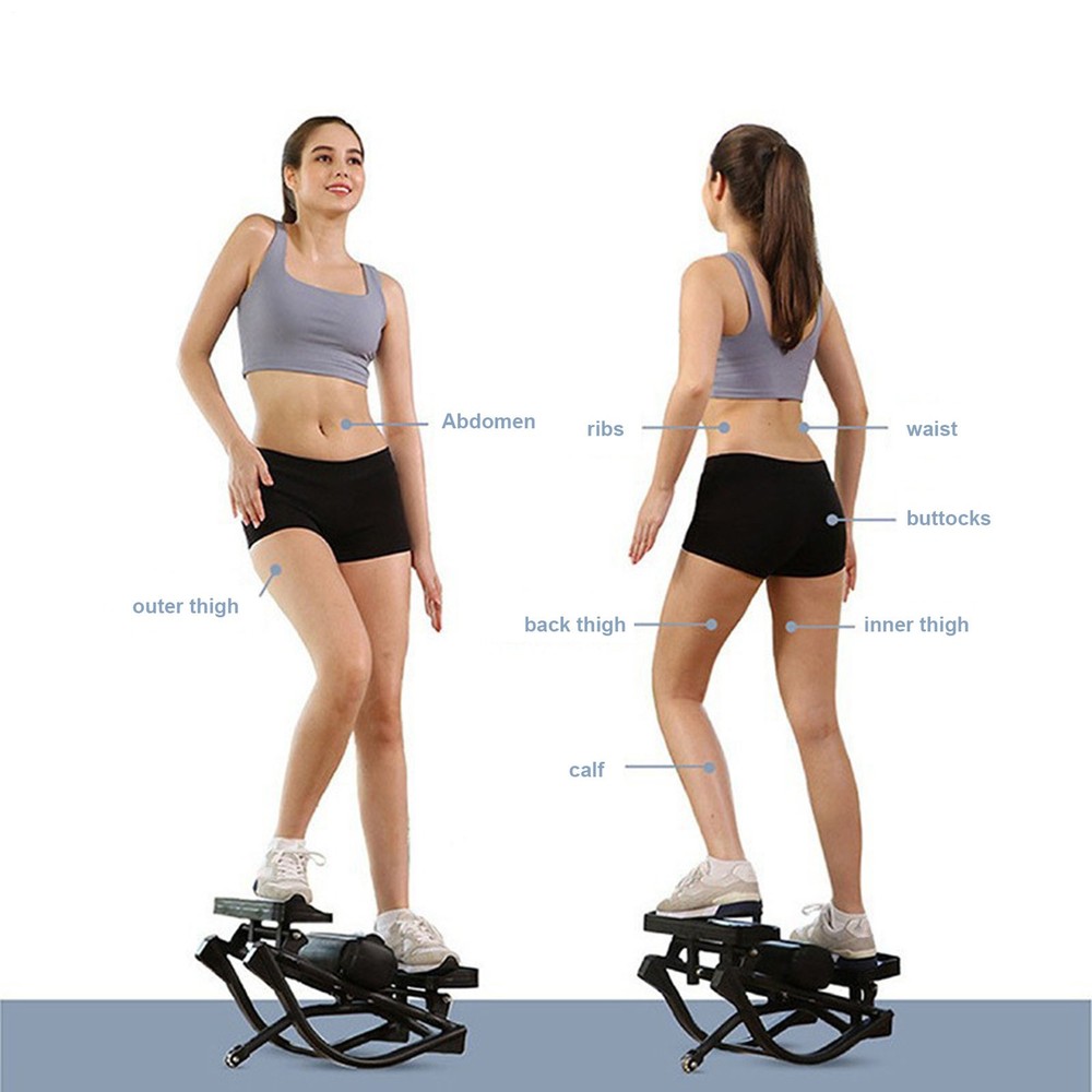 Steppers for Exercise, Rocking Stepper with Exercise Equipment for Home Workouts