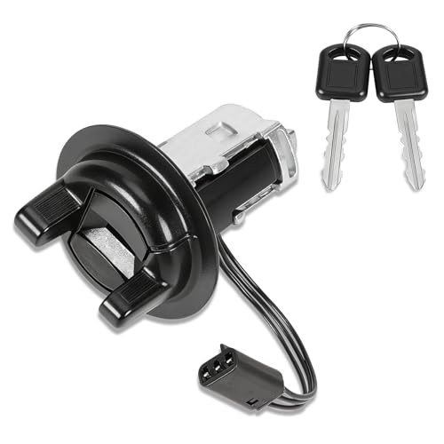 924-726 Ignition Switch Lock Cylinder with 2 Keys Compatible with 2000-2005