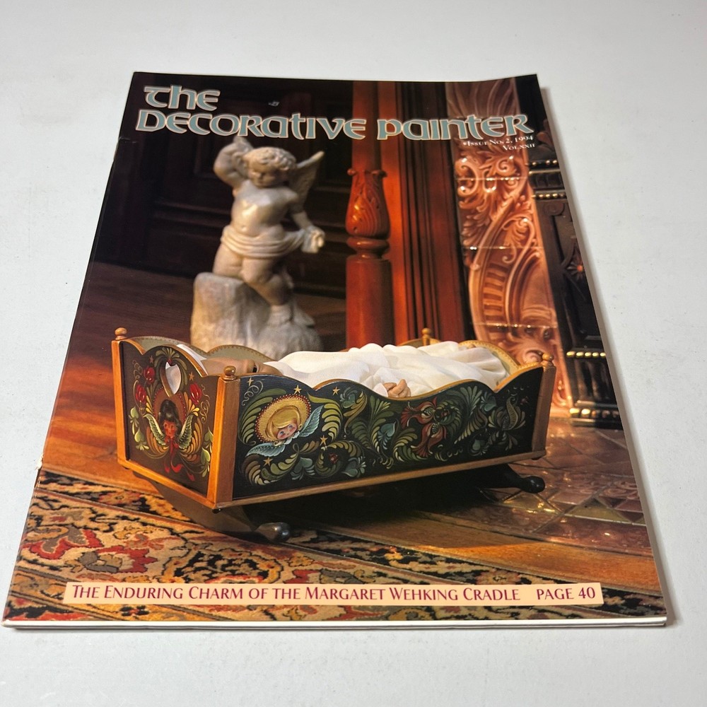 The Decorative Painter Magazine Issue No. 2 1994 Folk Art Patterns