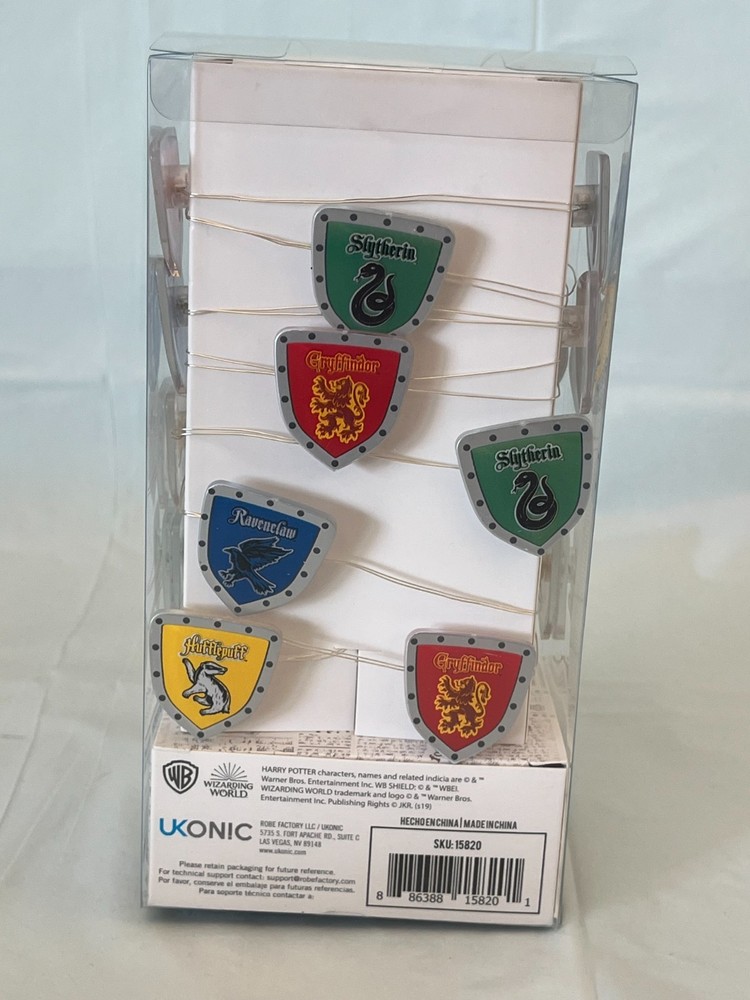 Harry Potter House Shield String Lights