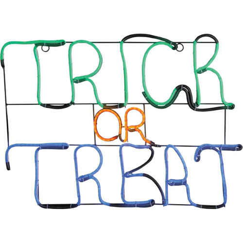 Trick Or Treat Neon Sign