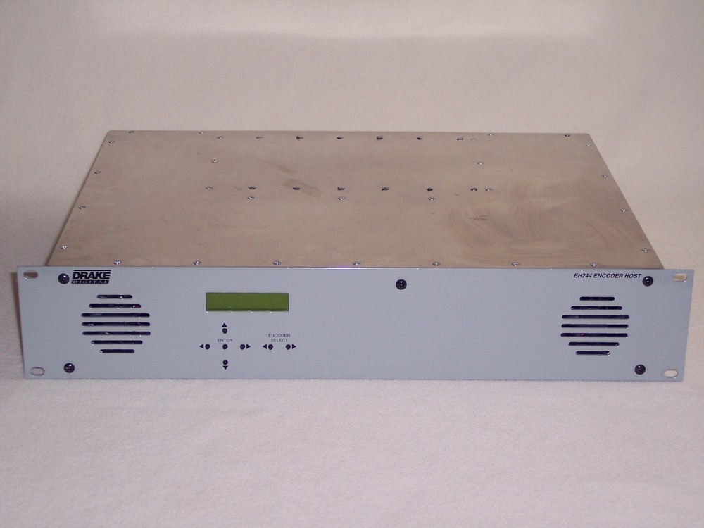 Drake Digital Encoder Host EH244 IP QAM with 4x SDE24 and ASI modules