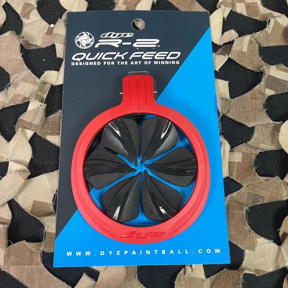 NEW Dye Rotor R2 Quick Feed Lid - Red