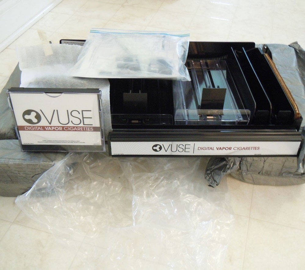 NEW Vuse Lighted Sign Retail Merchandise Display Drawer 715875