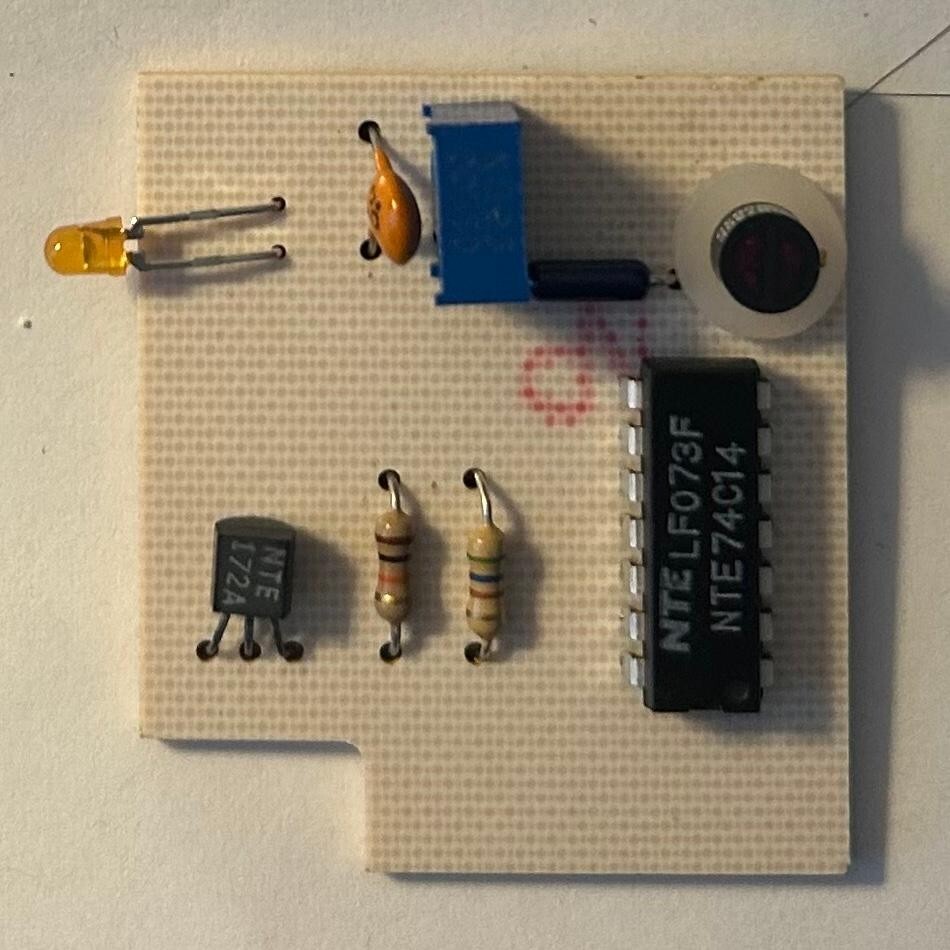 Gating Card DC Yellow LED 994035 Mailcrafters / Inserco
