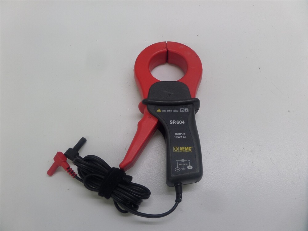 Aemc Cat III 600v 1000A Current Probe SR604