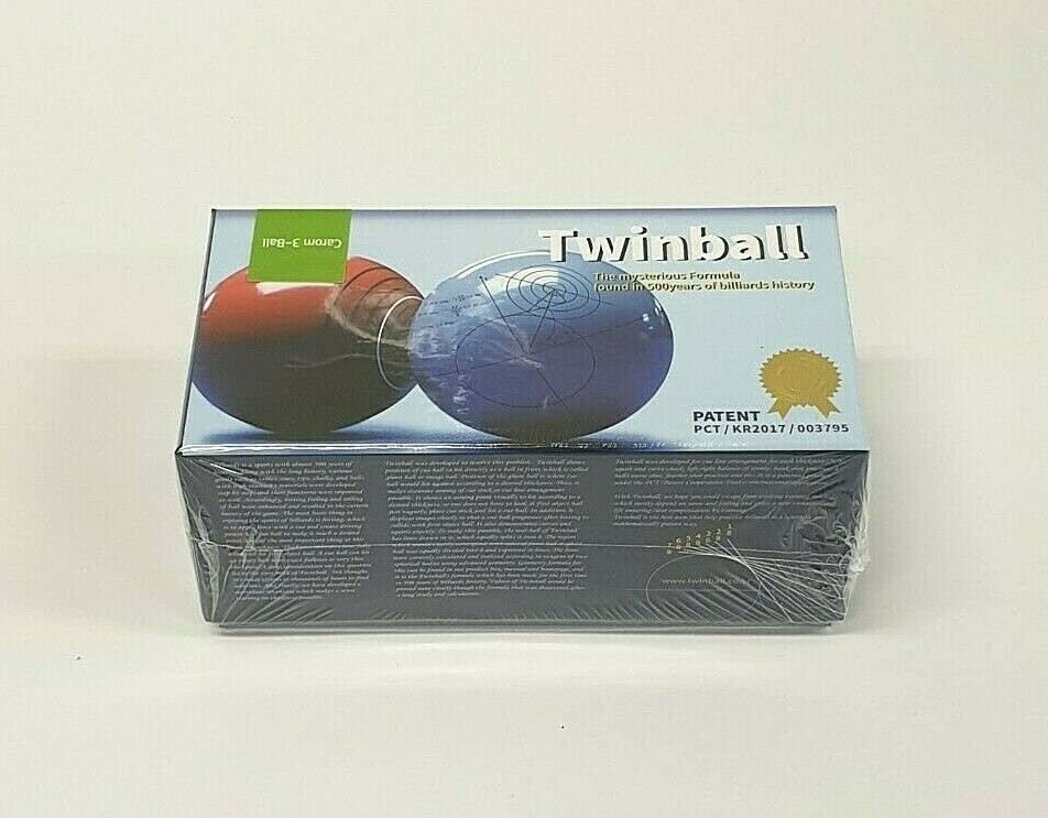 TWINBALL Korea Billiards Increased thickness control innovative training Balls