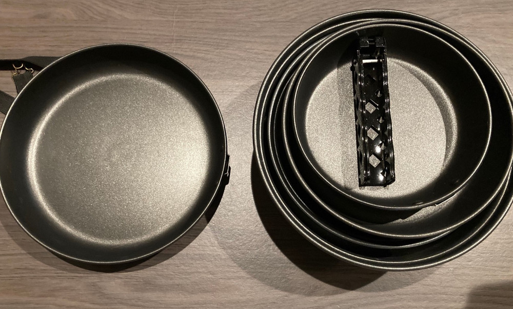 GSI Outdoors Camping Bugaboo Teflon Cookset