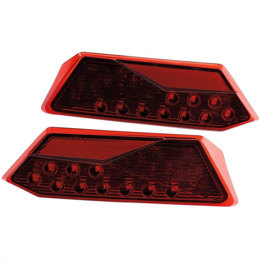 Moose Racing [2001-2232] LED Taillights Red