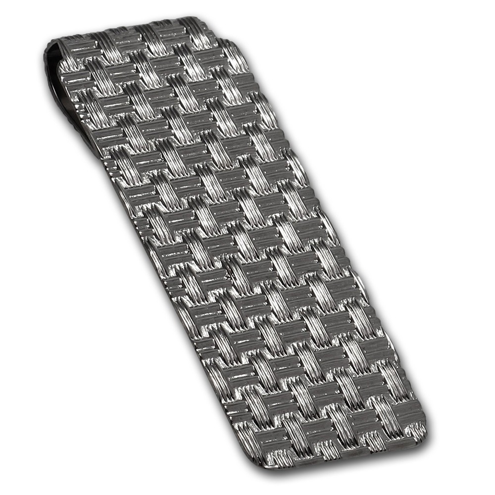 Sterling Silver Textured Money Clip