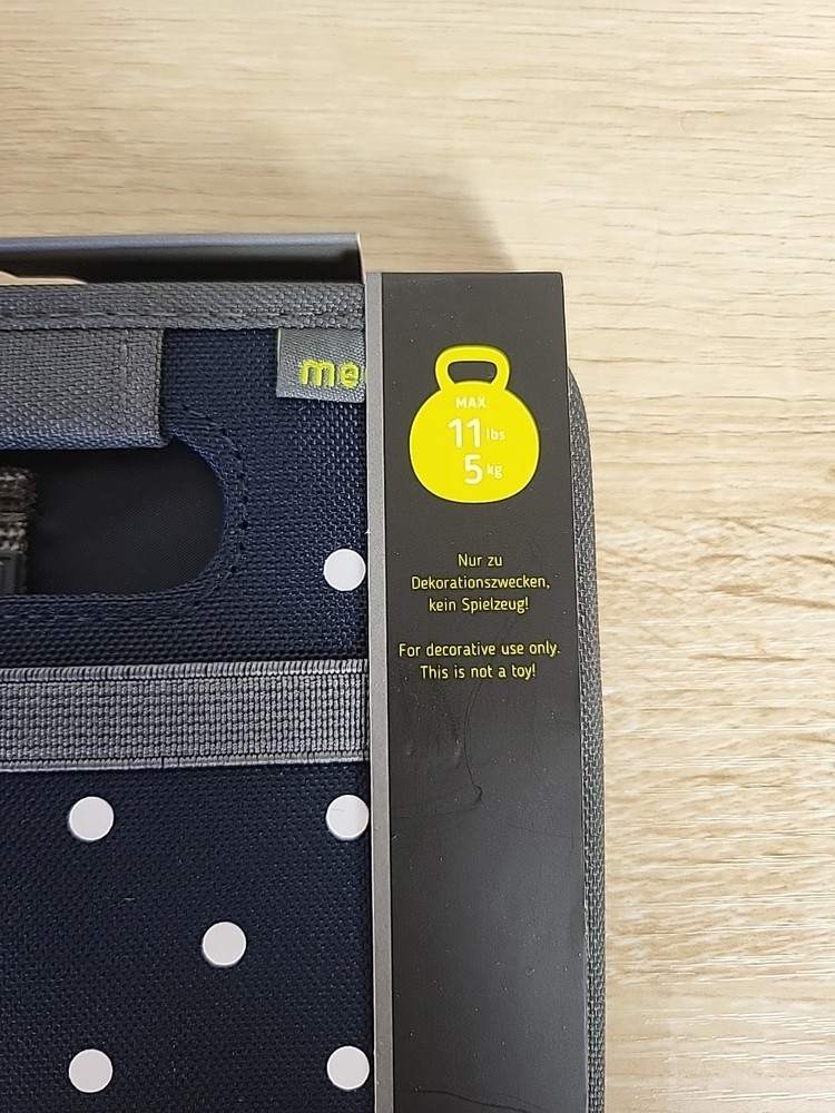 Mini Foldable Box Dots - Marine Blue Dots by Meori