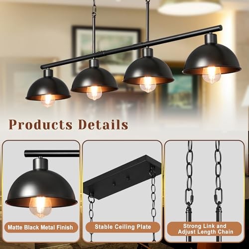 Pool Table Light for 7' 8' Adjustable Pool Table Lights Hanging Over Pool