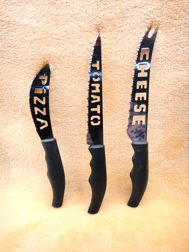 Forever Sharp TOMATO CHEESE and PIZZA Knives