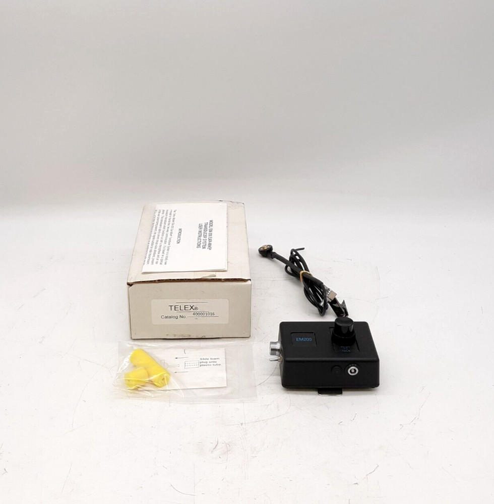 Telex EM-200 Ear-Mike Transducer System