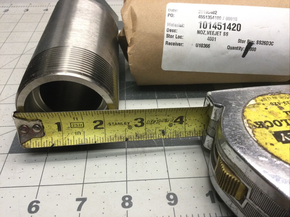 NEW Spraying System Veejet 2U SS 501500 (LDLL4D)