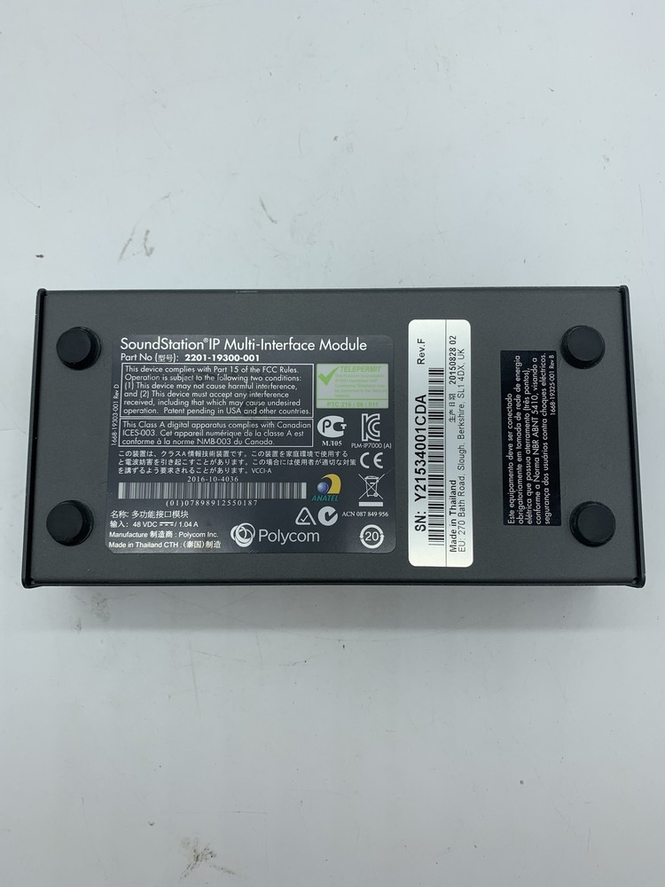 Polycom SoundStation IP Multi-Interface Module 2201-19300-001 Unit Only FREE S/H