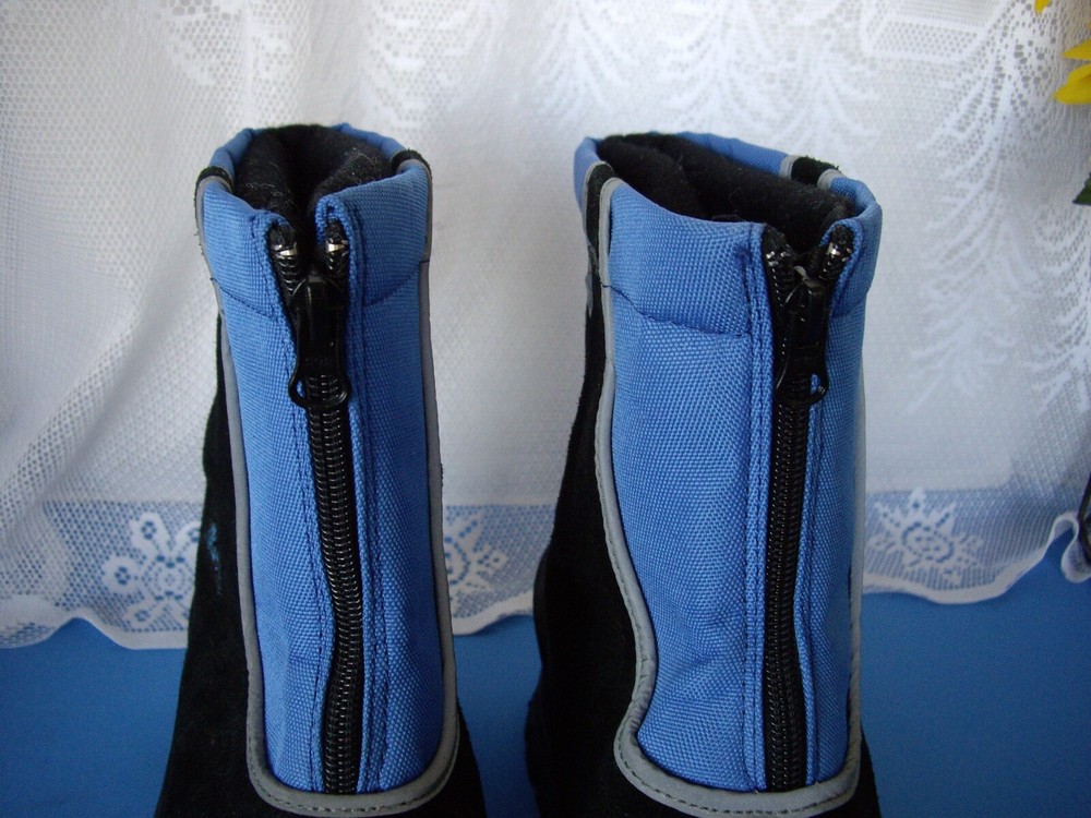 ITASCA BOYS SNOW BOOTS / LEATHER UPPER / SIZE 6 M / SUPER NICE CONDITION!