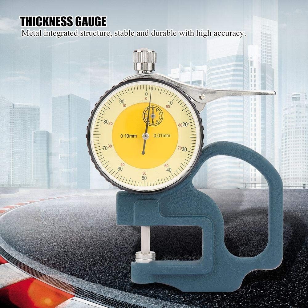 Digital Thickness Gauge Meter Paper Metal Card High Precision Pointer...