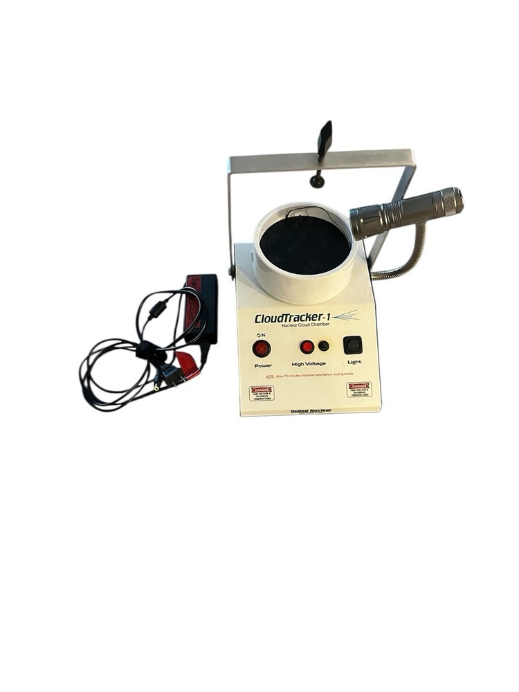 United Nuclear Cloud Chamber CloudTracker-1 Subatomic Particle Detector