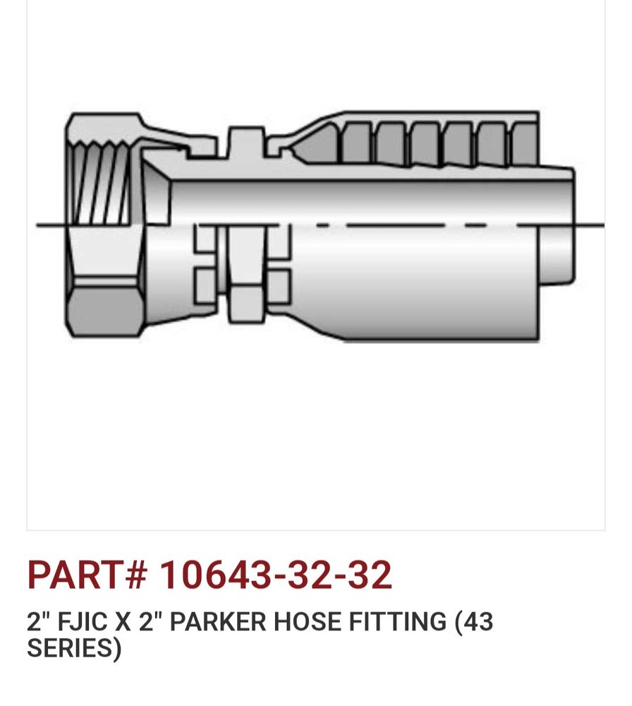 Parker 10643-32-32