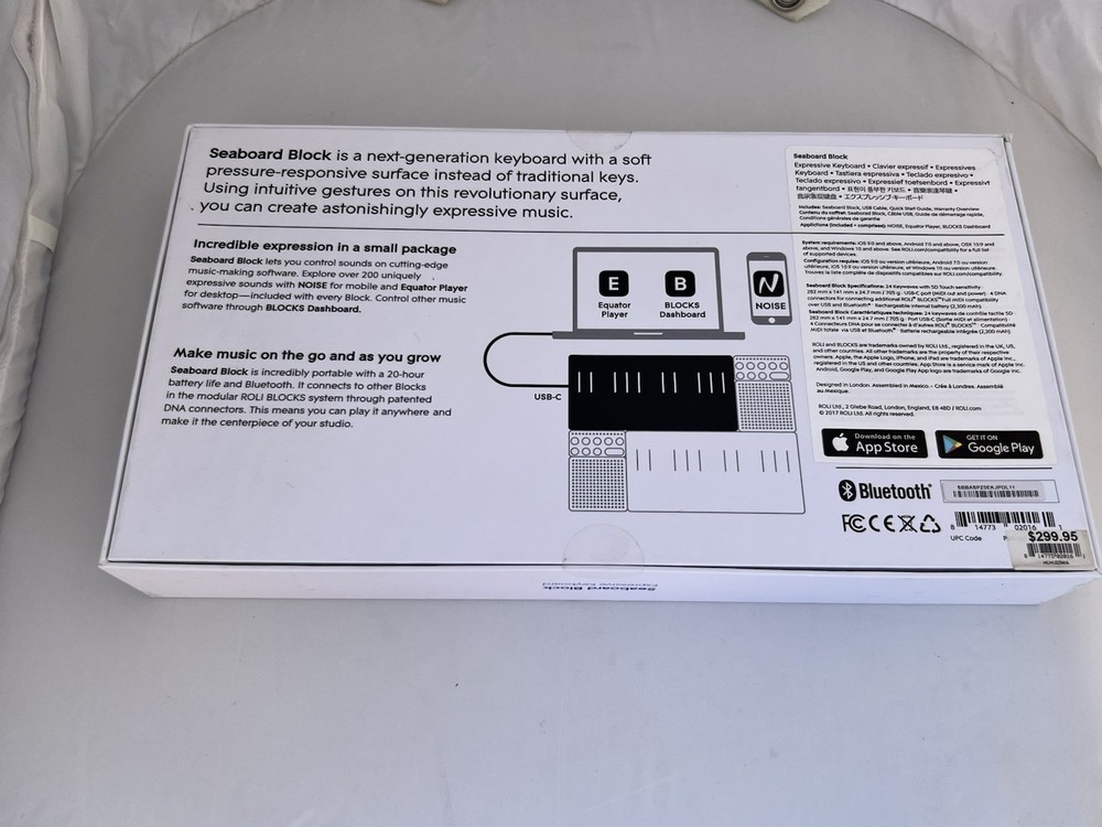 ROLI seaboard block MODULAR MUSIC STUDIO