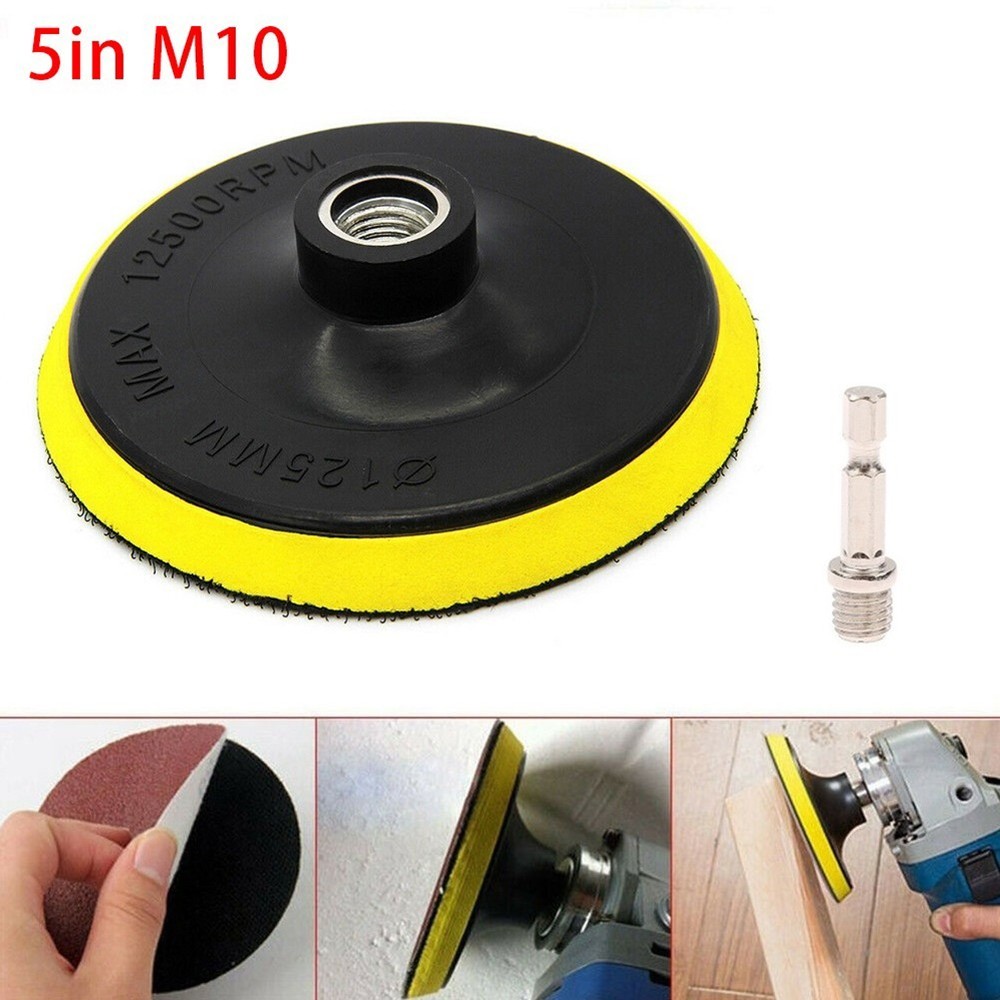 Practical Sanding Pad Buffing Pad Black For Most Kinds Of Rotary Tools