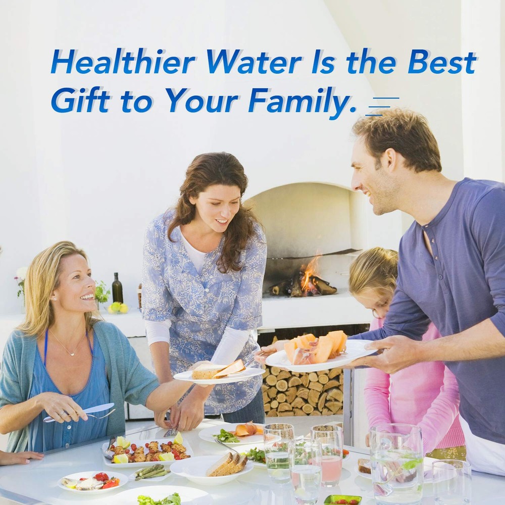 ICEPURE RWF0600A Refrigerator Water Filter Compatible for GE MWF, MWFINT, MWFA