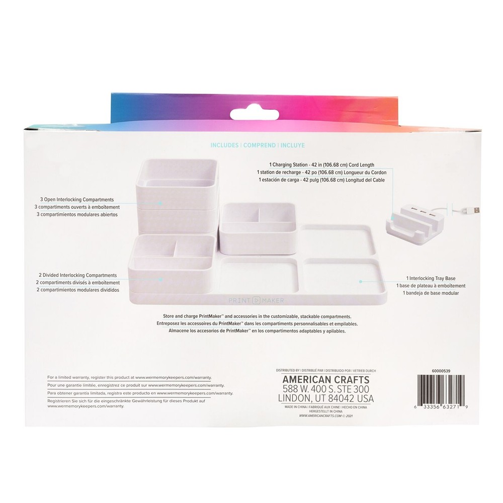 We R Memory Keepers PrintMaker USB Modular Storage Cady 60000539