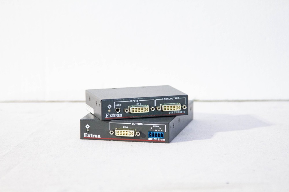 Extron DTP DVI 230 Transmitter & Receiver Set - AS IS