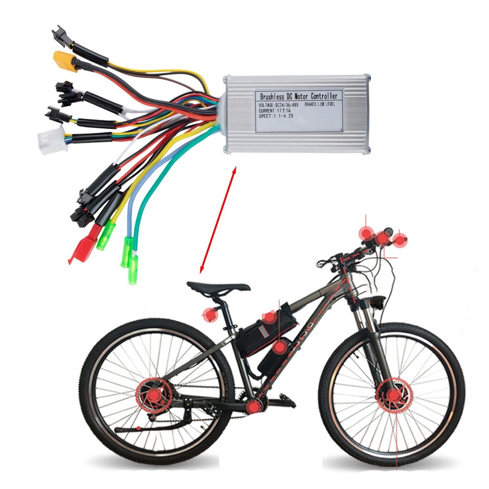 Ebike Motor Controller with Aluminum Shell for Optimal Heat Management