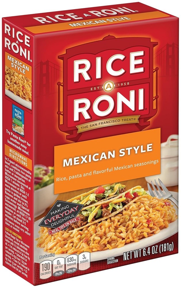 Rice-A-Roni Mexican Style 6.4 OZ (12 Pack)