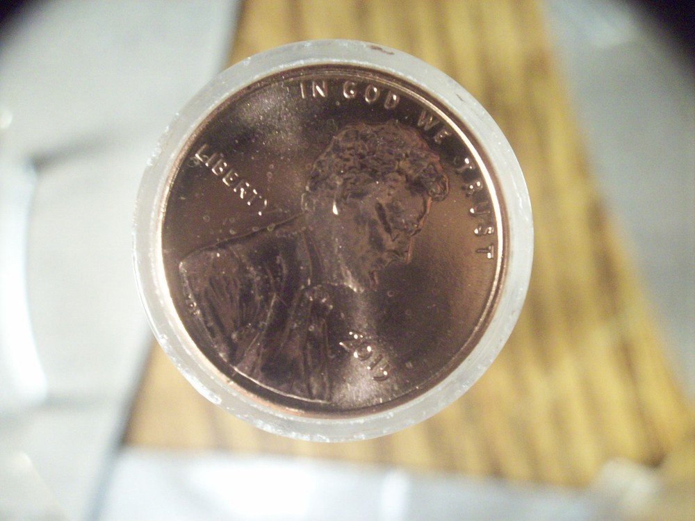 2015 P wddo 011 Doubled die OBV Lincoln error BU