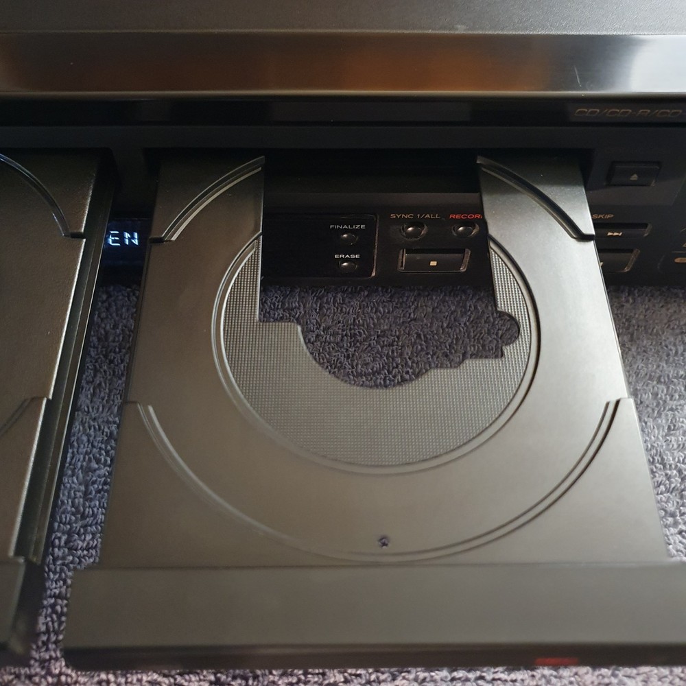 TEAC RW-D200 Dual Deck CD Rec. Excellent Condition - View It Working 💿 *UPDATE*