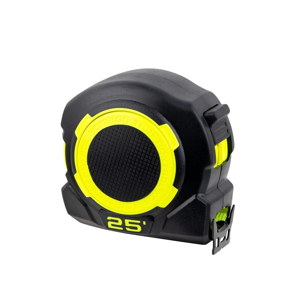 25ft True Control Tape Measure with Intuitive Retraction Control for Precision
