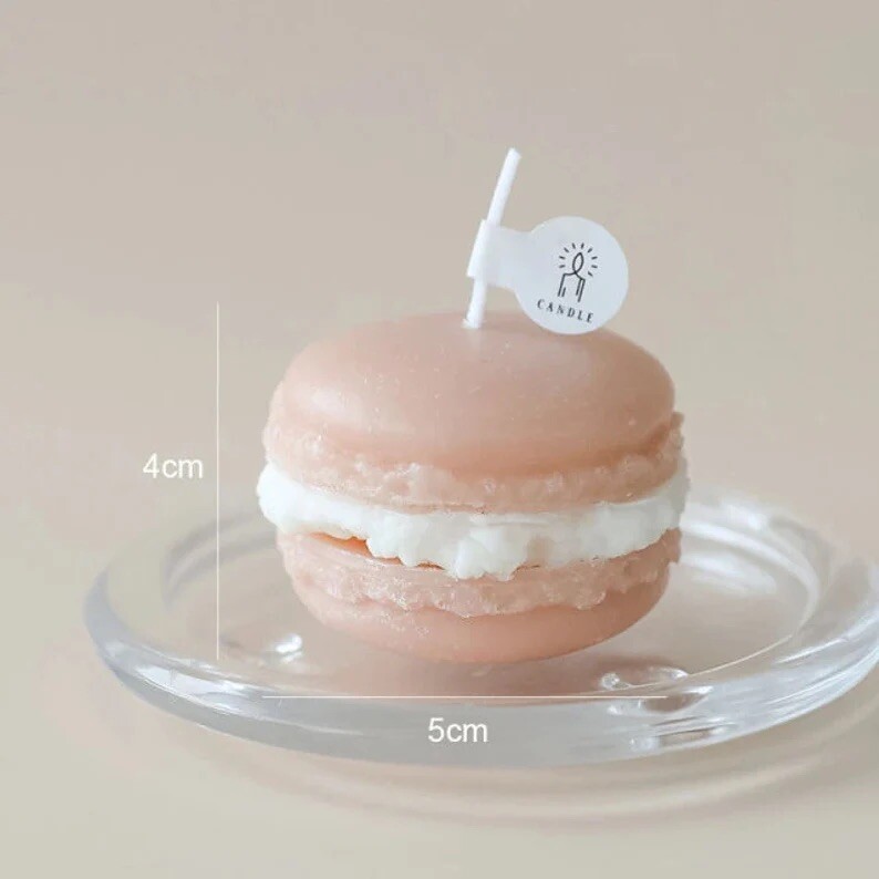 Set Of 3 Macaron Candles