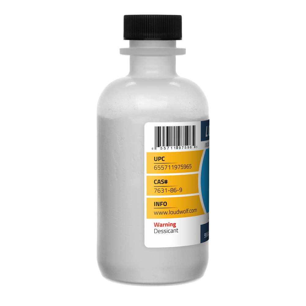 Silicon Dioxide, 4oz, Pharmaceutical Grade, Sturdy Bottle, SHIPS SAME DAY