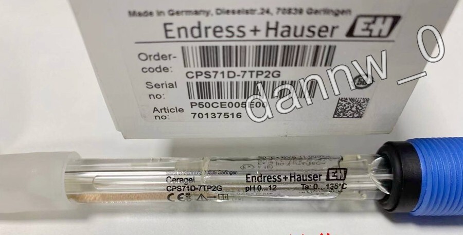 New In Box Endress+Hauser E+H CPS71D-7TP2G PH Digital electrode
