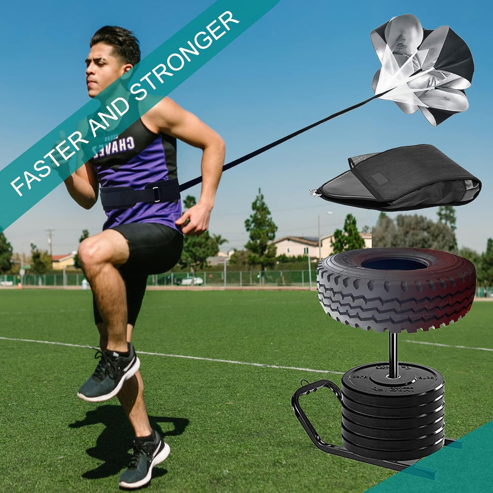 Weighted Waist Belt for Sled Pulling, Strength & Agility Training Strap