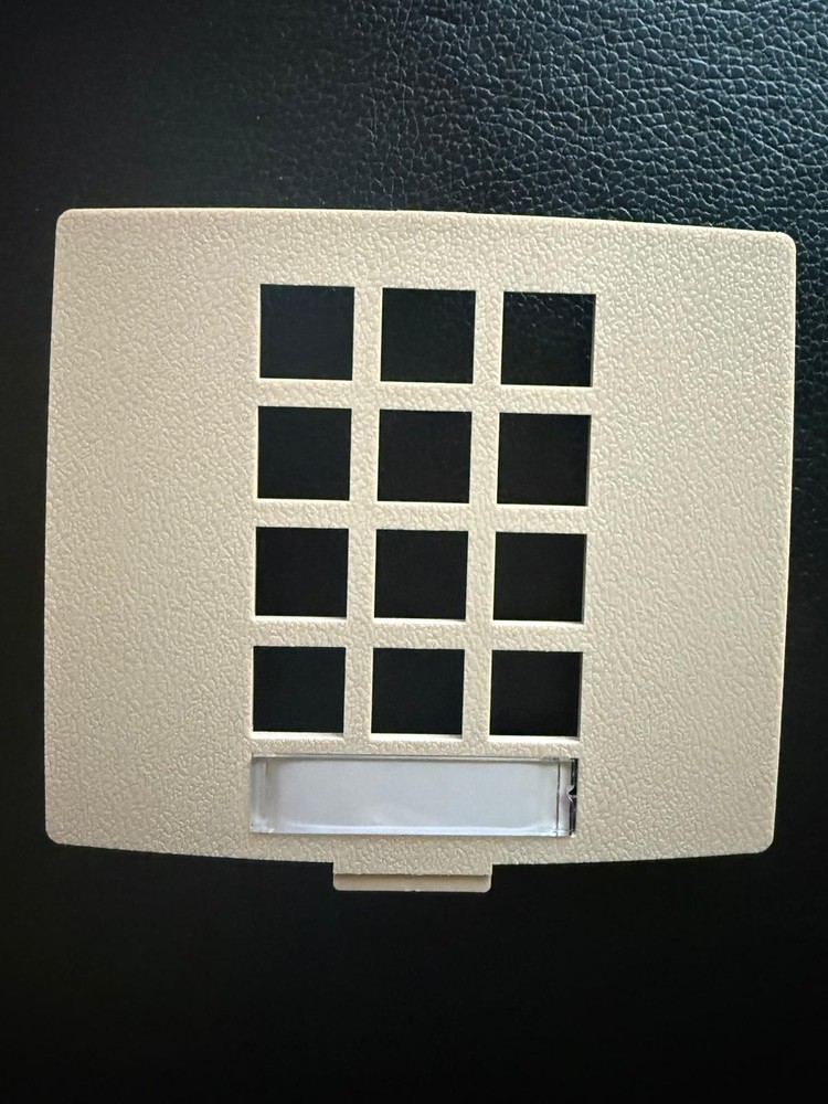MSC2N DIAL FACEPLATE - ASH / BEIGE