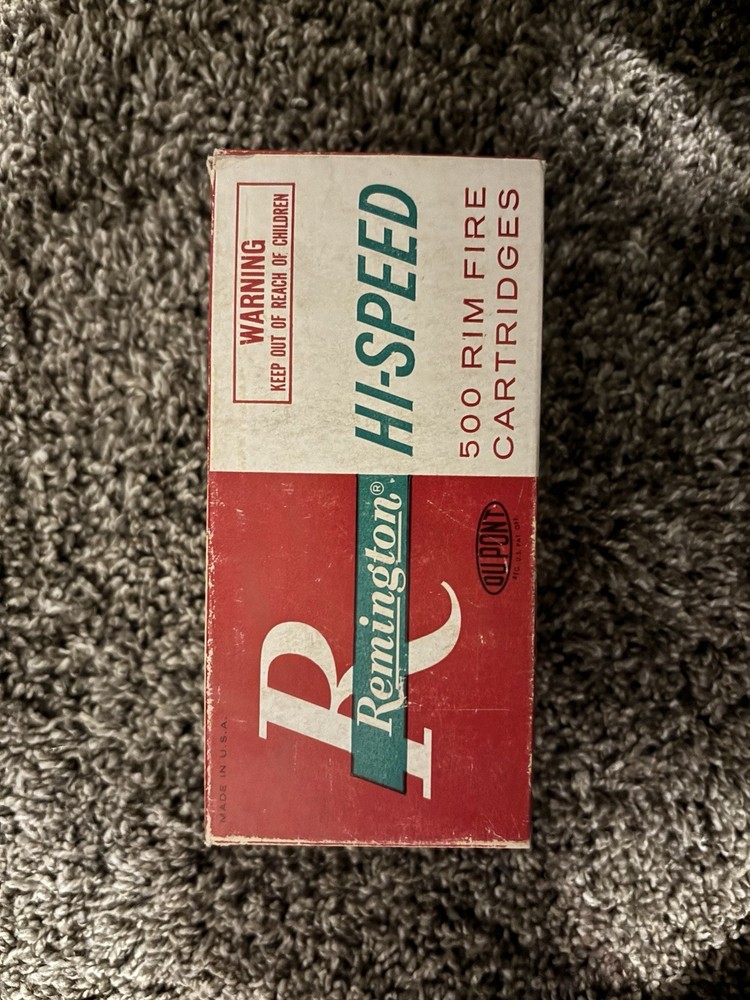 Remington .22 LR Ammo Brick Box