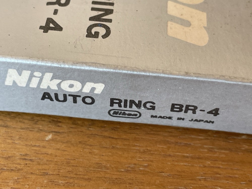 Nikon BR-4 Auto Ring In Original Box