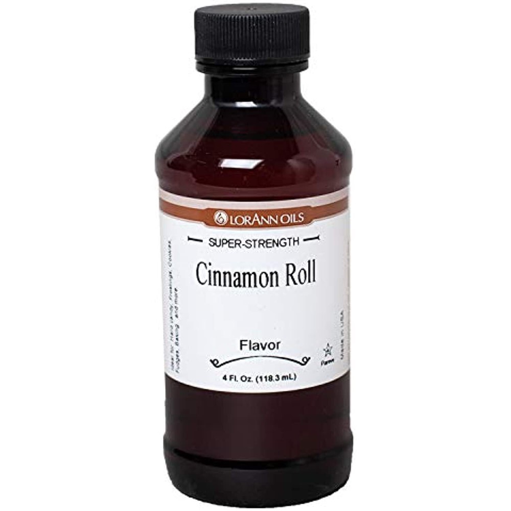 LorAnn Cinnamon Roll SS Flavor, 4 ounce bottle
