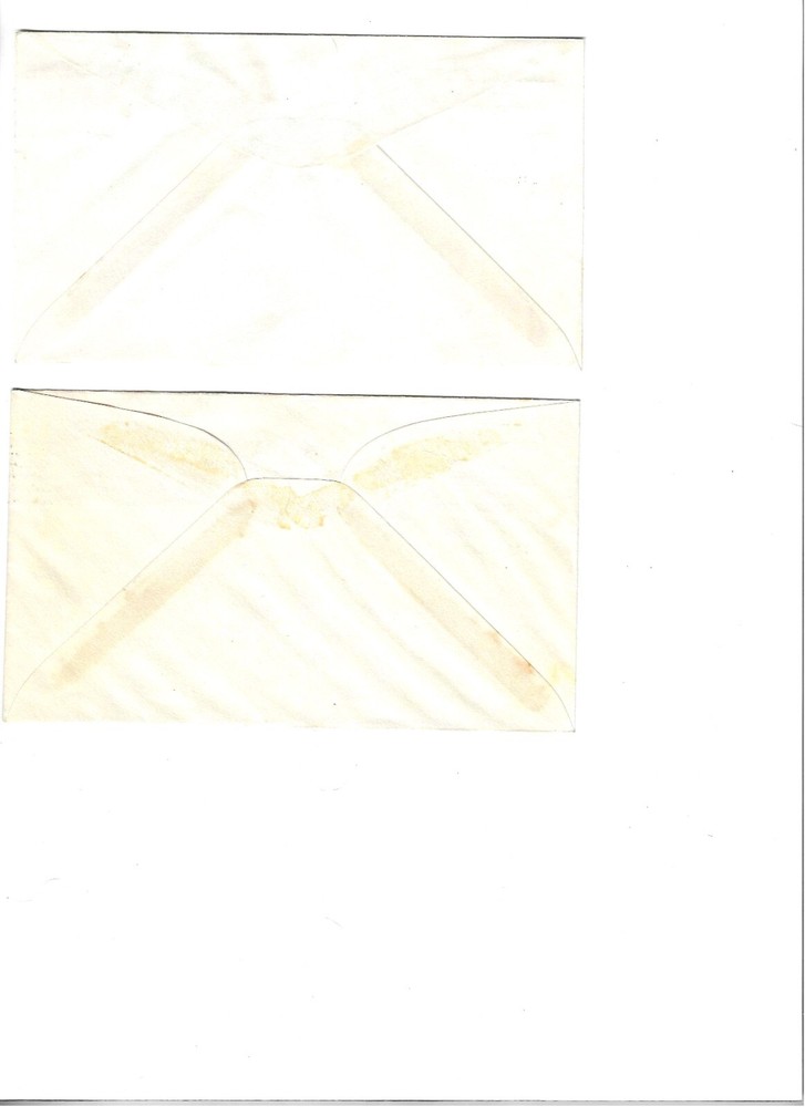 FDC's 727-8a, 727-8b --- Newburgh issue -- Fairway