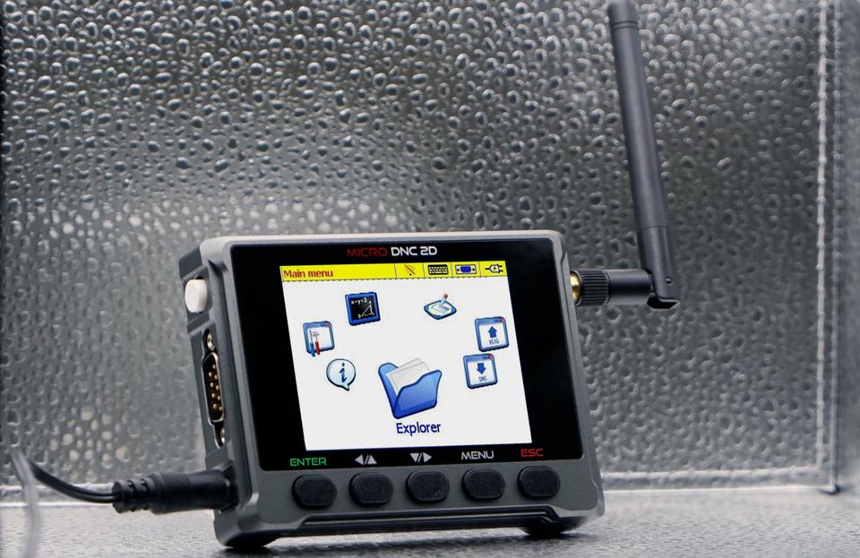 DNC Transfer device Micro DNC 2D compatible : FANUC, OKUMA, HAAS, MAKINO, ...