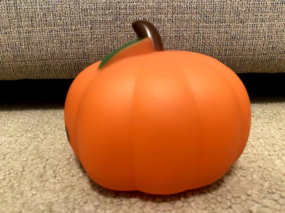 MIMICOCO PUMPKIN JACK MOODLIGHT HALLOWEEN NIGHT LIGHT BATTERY POWERED (NEW)